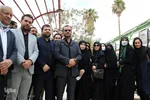 ادای احترام خبرنگاران شیراز به مقام شامخ شهدا