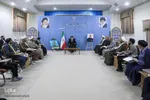 دیدار اعضای بنیاد مهدویت با نماینده ولی فقیه در خراسان‌جنوبی