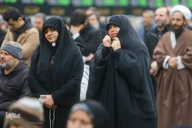 اجتماع عزاداران فاطمی در میدان هفت تیر تهران