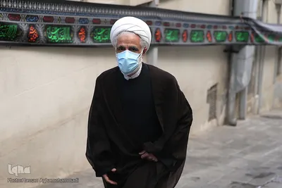 مراسم تشییع پیکر مرحوم حجت الاسلام والمسلمین علی اکبر محتشمی پور در جماران