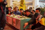 تشییع پیکر شهید مدافع حرم سیدمحمدرضا سادات علوی