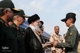 مراسم دانش‌آموختگی و تحلیف دانشجویان دانشگاههای ارتش با حضور رهبر معظم انقلاب