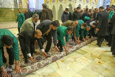 آیین بازگشایی ضریح حرم حضرت زینب خواهر امام رضا (ع)