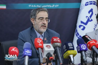 نشست خبری علی منتظری، رئیس جهاددانشگاهی
