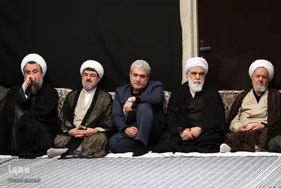 اولین شب مراسم عزاداری حضرت اباعبدالله الحسین(ع) در حسینیه امام خمینی(ره)