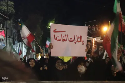 ایستادگی مردم ملایر در صدوبیست وپنجمین شب اقتدار
