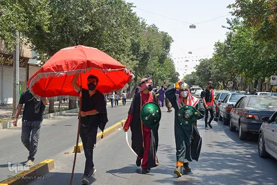 کاروان نمادین اسرای کربلا در شیراز‎‎