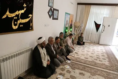 دیدار دانشگاهیان لرستان با خانواده شهید «امیرحسین طولابی»