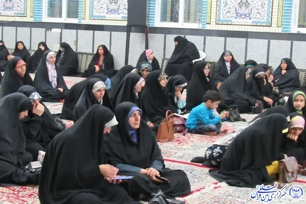 محفل انس قرآن در حسینه قتلگاه بهشهر