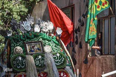 آیین 500 ساله نخل‌گردانی در مهدیشهر‎