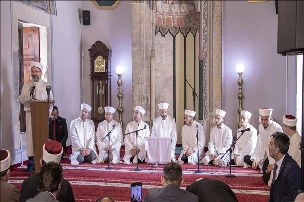 Erbaş, Kosova'da hafızlık icazet merasimine katıldı