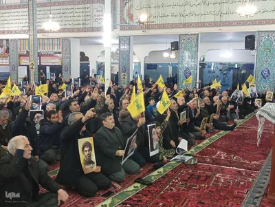 مراسم بزرگداشت شهدای مقاومت در شهرستان اهر