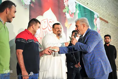 جشن اعیاد شعبانیه در حرم علی‌بن مهزیار اهوازی