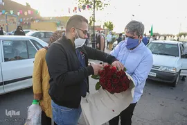جشن ولادت امام زمان (عج) درحرم مطهر شاهچراغ (ع)