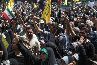 راهپیمایی «جمعه خشم و نصر» در تهران