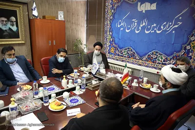 بازدید حجت‌الاسلام والمسلمین سیدمحمد آقامیری، رئیس کمیته عمران شورای اسلامی شهر تهران از ایکنا