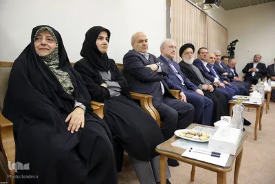 دیدار رئیس‌جمهور و اعضای هیأت دولت