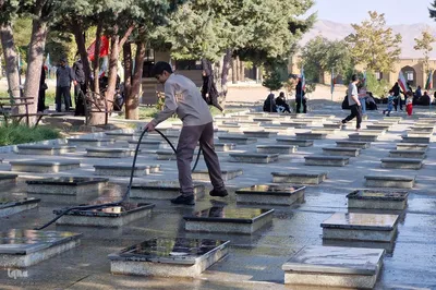 ایستگاه صلواتی به مناسبت ولادت امام حسن عسکری(ع) در ملایر‎