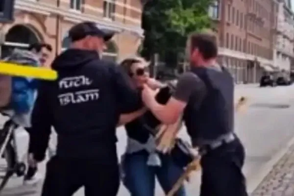 Danimarkada Quranı müdafiə edən qadın: 