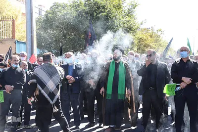 پیاده روی جا ماندگان اربعین در تبریز