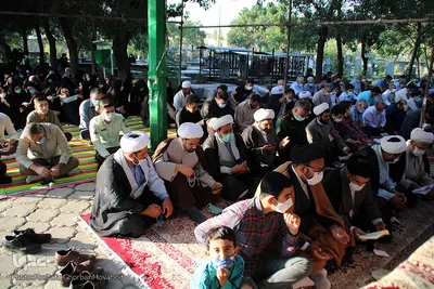 مراسم معنوی دعای عرفه در اهر