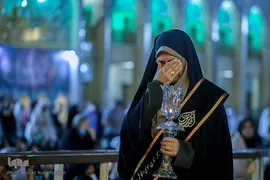 آئین شام غریبان امام رضا(ع) در حرم مطهر شاهچراغ(ع)