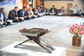 جلسه قرائت قرآن سازمان قضایی نیروهای مسلح خوزستان