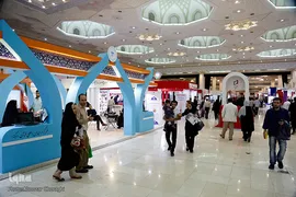 غرفه ایکنا در بیست و سومین نمایشگاه بین‌المللی مطبوعات 