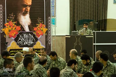 محفل انس با قرآن در پدافند هوایی شهید نصر اصفهانی
