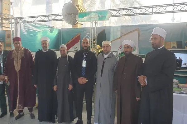 جناح المركز الوطني لعلوم القرآن في معرض كربلاء يشهد إقبالاً واسعاً + صور