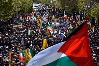راهپیمایی روز جهانی قدس در چهارمحال و بختیاری