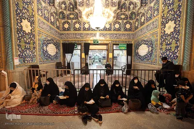 مراسم احیای شب ۱۹ رمضان در حرم حضرت عبدالعظیم حسنی(ع)