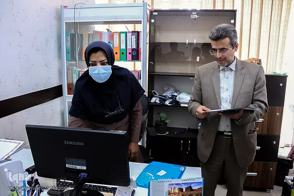 بازدید بازدید معاون آموزشی و کارآفرینی جهاددانشگاهی از ساختمان معاونت آموزش و آموزش فضای مجازی استان فارس