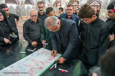 عزاداری اهلی من العسلدر حرم سید علاءالدین