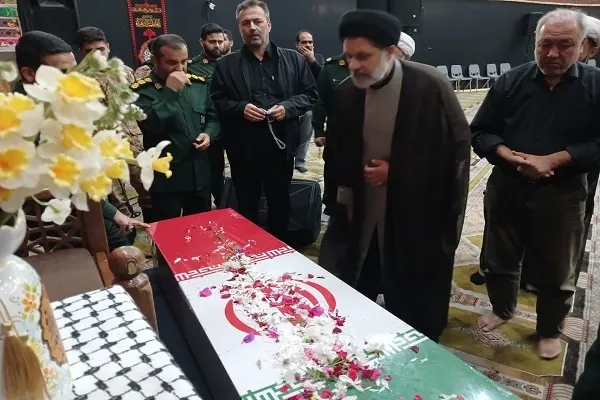 استقبال از شهید ۴۱ ساله در ساری