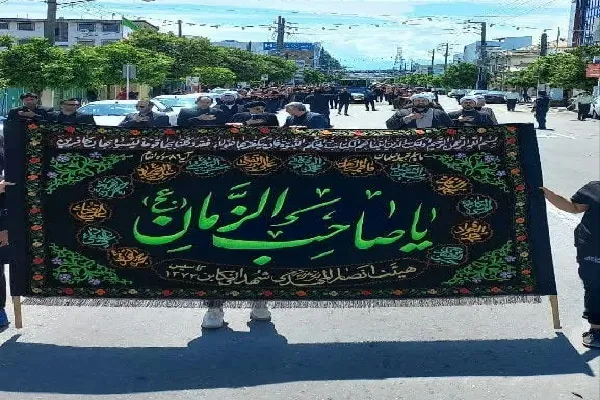 خروش دلدادگان اهل بیت عصمت و طهارت ( ع) در روز شهادت جانسوز ششمین امام معصوم در تنکابن