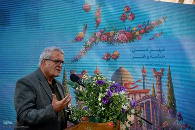 مراسم معنوی تعویض قرآن دروازه قرآن شیراز