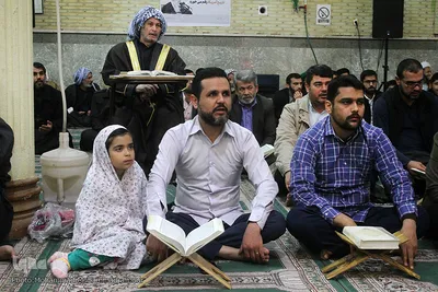 محفل انس با قرآن در مسجد فاطمه الزهرا پردیس اهواز