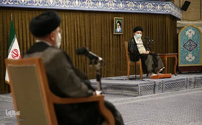 دیدار رئیس و مسئولان دستگاه قضائی با رهبر انقلاب