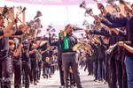 آیین عزاداری ۱۳ محرم در مسجد ملااسماعیل یزد‎