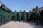 مراسم تشییع پیکر مطهر شهدای امنیت در شیراز‎‎