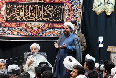 دیدار حجت الاسلام قرائتی با طلاب خراسان جنوبی