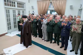 دیدار جمعی از فرماندهان نیروهای مسلح