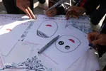 تجمع کودکان اصفهانی در حمایت از کودکان غزه