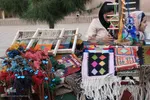 نمایشگاه صنایع دستی در باغ اکبریه بیرجند