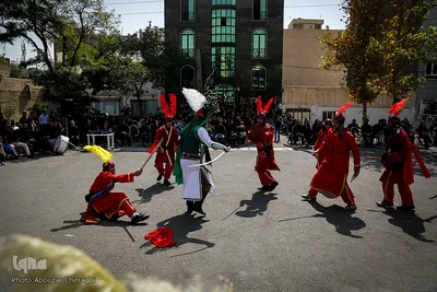 مراسم تعزیه خوانی روز عاشورا در تهران