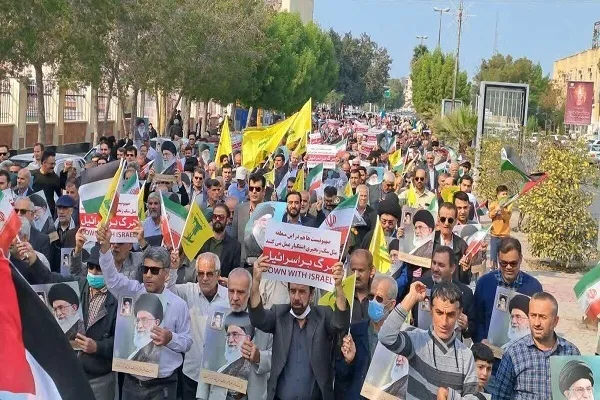 راهپیمایی «انتقام سخت» در تهران؛ فریاد خشم علیه آمریکا و رژیم صهیونیستی