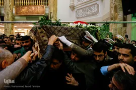 مراسم وداع با پیکر آیت الله هاشمی شاهرودی