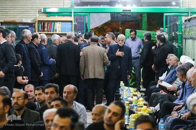 مراسم ترحیم محمدکاظم محمدزاده