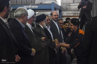 حضور رئیس در جشن احیاء 201 واحد صنعتی استان سمنان‎